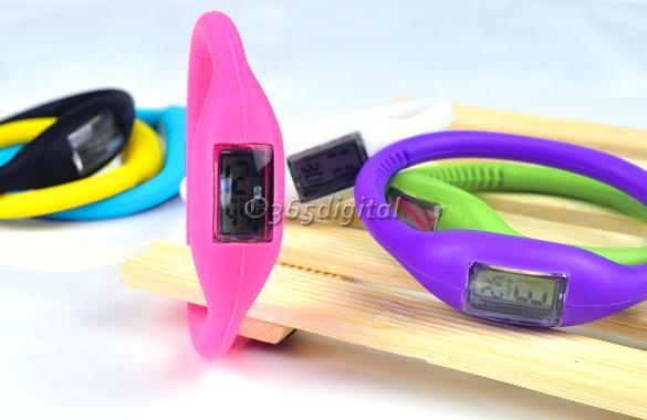 New Cute Ion Jelly Silicone Rubber Sports Wrist Watch